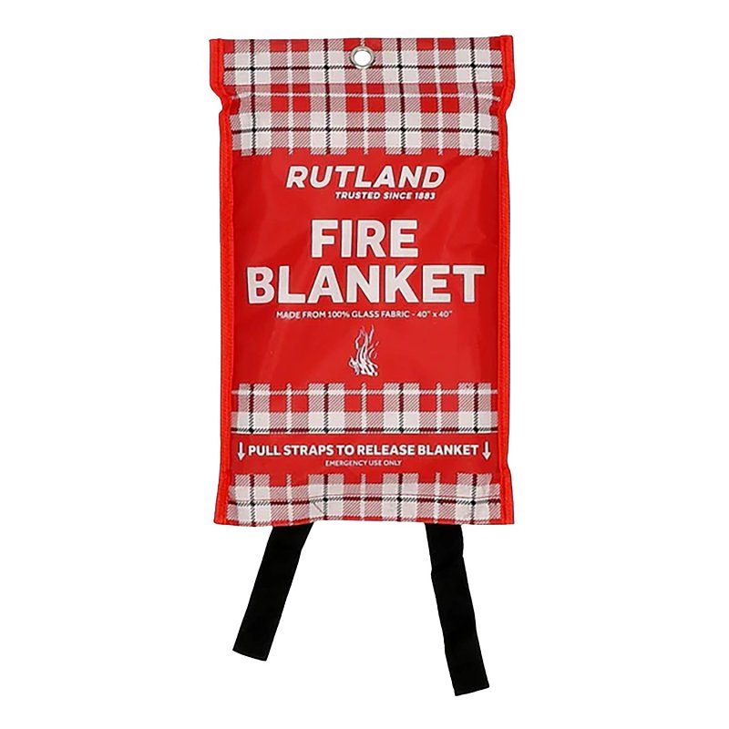SELKIRK Rutland 10911 Fire Blanket, 40 in L, 40 in W, Fiberglass