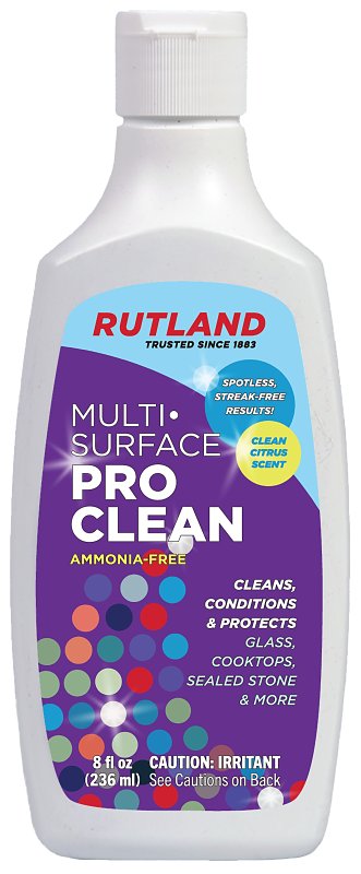 SELKIRK Rutland 185 Multi-Surface Pro Cleaner, 8 oz Bottle, Cream, Citrus
