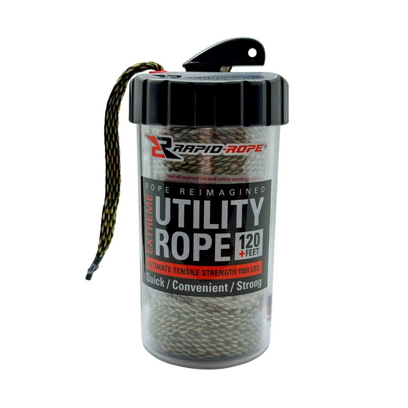RAPID ROPE Rapid Rope RRCC6577 Utility Rope, 120 ft L, Camo HARDWARE & FARM SUPPLIES RAPID ROPE