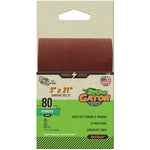 GATOR Gator Red Resin 3146 Sanding Belt, 3 in W, 21 in L, 80 Grit, Medium, Aluminum Oxide Abrasive