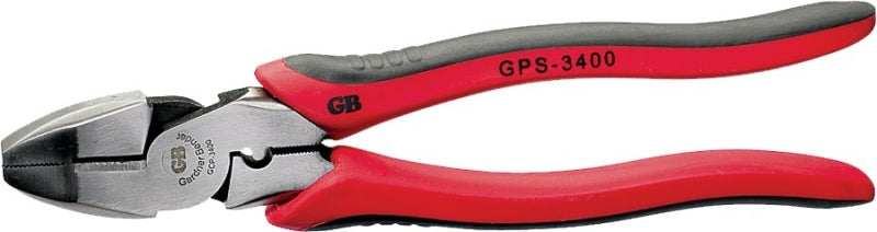 GB Gardner Bender GCP-3400 Pliers and Crimping Tool, 9-1/2 in OAL, Gripper Handle ELECTRICAL GB