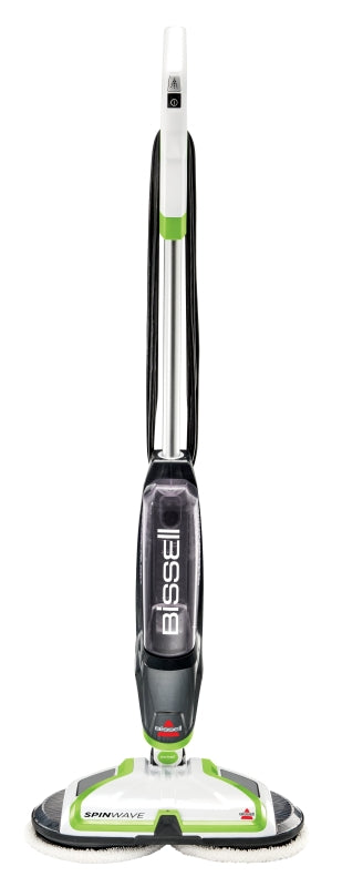 BISSELL Bissell 2039A Hard Floor Spin Mop, 28 oz Solution Tank, 14 in W Cleaning Path, ChaCha Lime Accents/White APPLIANCES & ELECTRONICS BISSELL