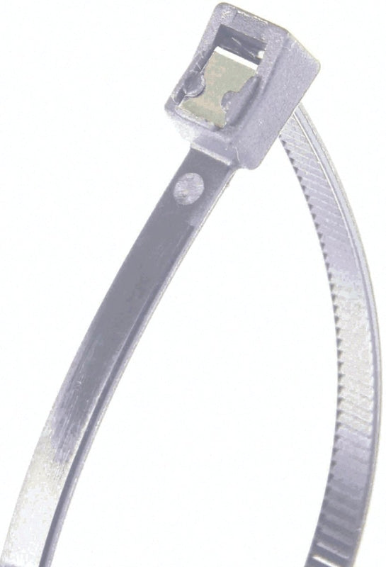 GB Gardner Bender 46-314SC Cable Tie, 0.3 in Max Bundle Dia, Double-Lock Locking, 6/6 Nylon, Natural, 14 in L, 50/PK