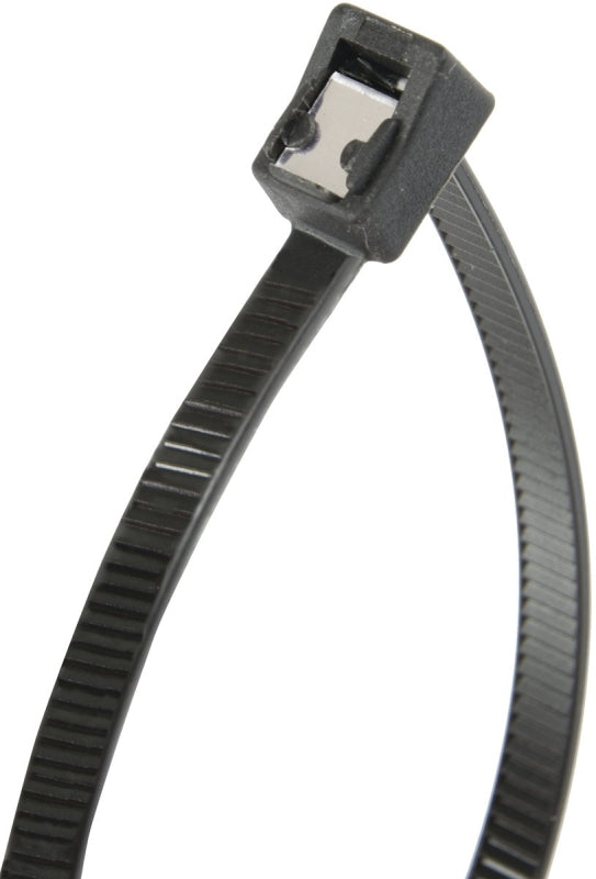 GB Gardner Bender 46-311UVBSC Cable Tie, 0.27 in Max Bundle Dia, Double-Lock Locking, 6/6 Nylon, Black, 11 in L, 50/PK