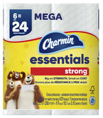 CHARMIN Charmin Essentials Strong Series 04515 Toilet Paper, 1-Ply