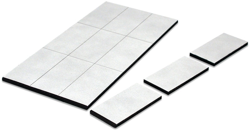 MASTER MAGNETICS Magnet Source 07010 Magnet Disc and Tape Strip, Ferrite/Rubber Polymer, 3 in L, 2 in W, 0.06 in H HARDWARE & FARM SUPPLIES MASTER MAGNETICS