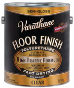 VARATHANE Varathane 130131 Polyurethane, Semi-Gloss, Liquid, Crystal Clear, 1 gal, Can PAINT VARATHANE
