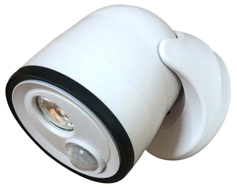 FULCRUM PRODUCTS Fulcrum 33001-108 Security Light, LED Lamp, 400 Lumens, White Fixture