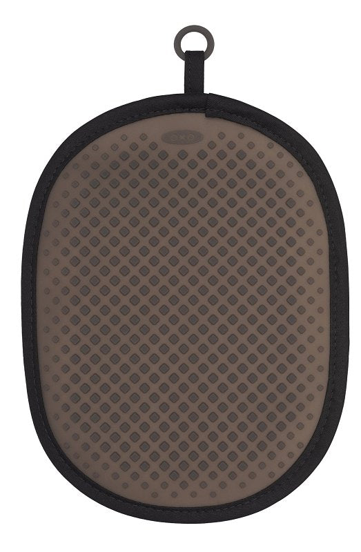 OXO INTERNATIONAL Oxo 11220500 Pot Holder, Fabric/Silicone, Black