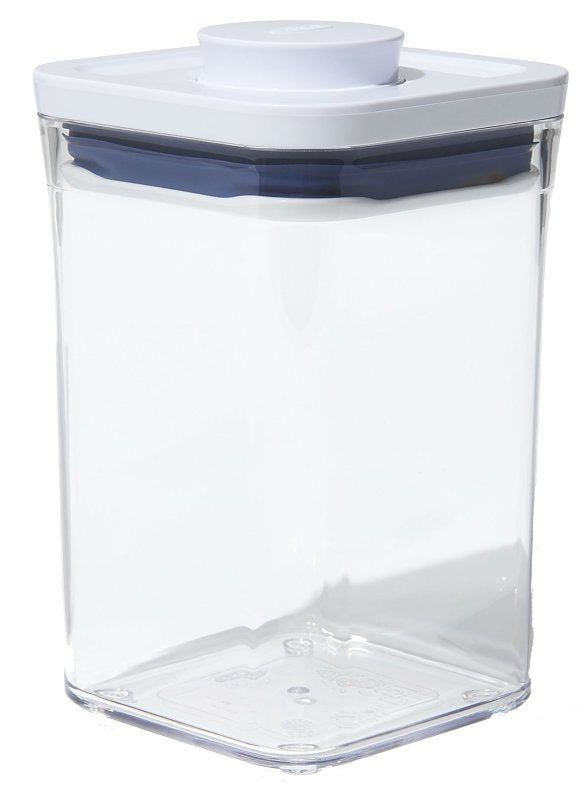 OXO INTERNATIONAL Good Grips POP 11234000 Food Container, 1.1 qt Capacity, Plastic, Clear, 4.3 in L, 4.3 in W, 6.3 in H HOUSEWARES OXO INTERNATIONAL