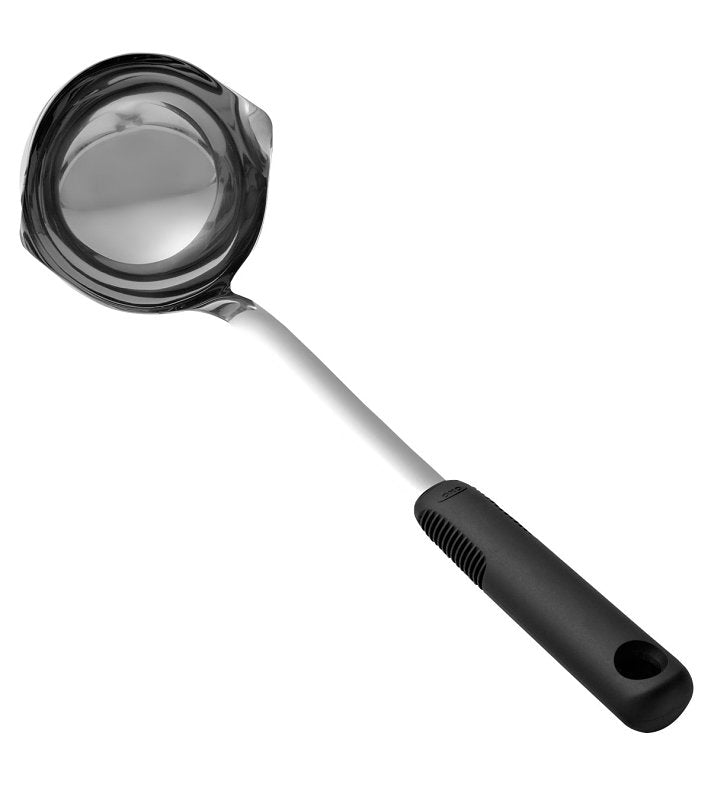 OXO INTERNATIONAL Good Grips 11283400 Ladle, 11.9 in OAL, Stainless Steel, Polished HOUSEWARES OXO INTERNATIONAL