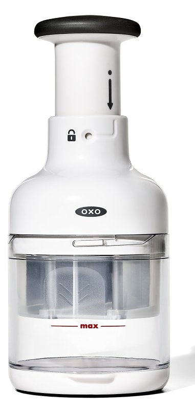 OXO INTERNATIONAL Good Grips 11339900 Chopper, Plastic/Stainless Steel, White HOUSEWARES OXO INTERNATIONAL