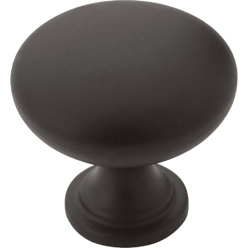 AMEROCK Amerock Edona Series TEN53005FB Cabinet Knob, 1-1/8 in Projection, Zinc, Matte HARDWARE & FARM SUPPLIES AMEROCK