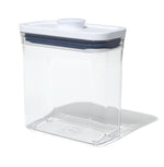 OXO INTERNATIONAL Good Grips 11234900 Short Slim Container, 1.2 qt, Plastic, Clear, 6.3 in L, 3.1 in W, 6.7 in H HOUSEWARES OXO INTERNATIONAL