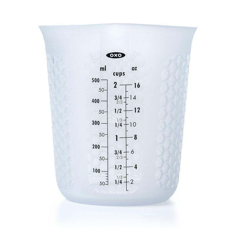 OXO INTERNATIONAL Oxo 11161000 Measuring Cup, 2 Cup Capacity, Silicone HOUSEWARES OXO INTERNATIONAL