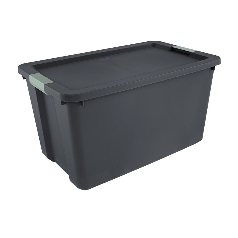 STERILITE Sterilite 22193V04 Storage Tote, Polypropylene, Flat Gray, 31-5/8 in L, 20 in W, 17-1/4 in H HOUSEWARES STERILITE