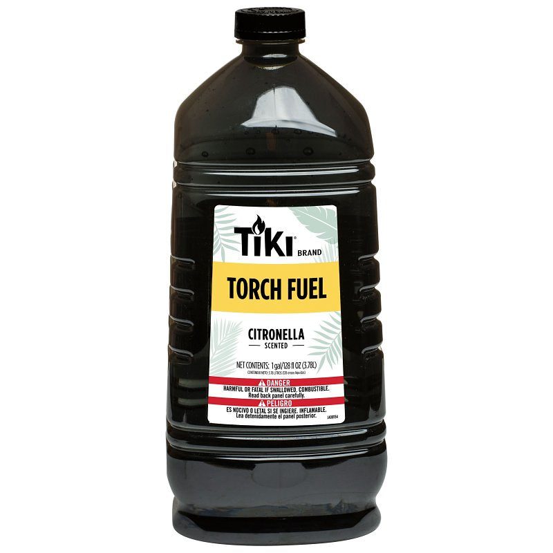 TIKI Tiki 1216151 Citronella Torch, Lemon Grass, 128 oz Bottle LAWN & GARDEN TIKI