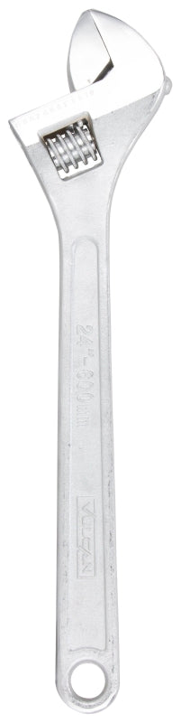 ORRGILL, INC. Vulcan JL15024 Adjustable Wrench, 24 in OAL, 2-7/16 in Jaw, Steel, Chrome, Tapered Handle TOOLS ORRGILL, INC.