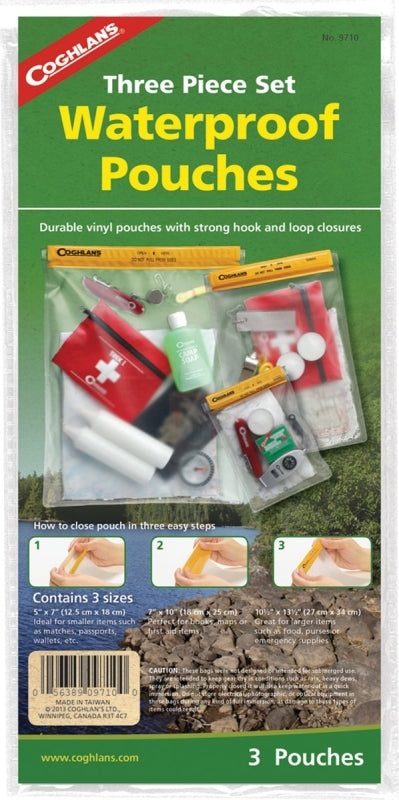 COGHLAN'S Coghlan's 9710 Pouch Set, Vinyl