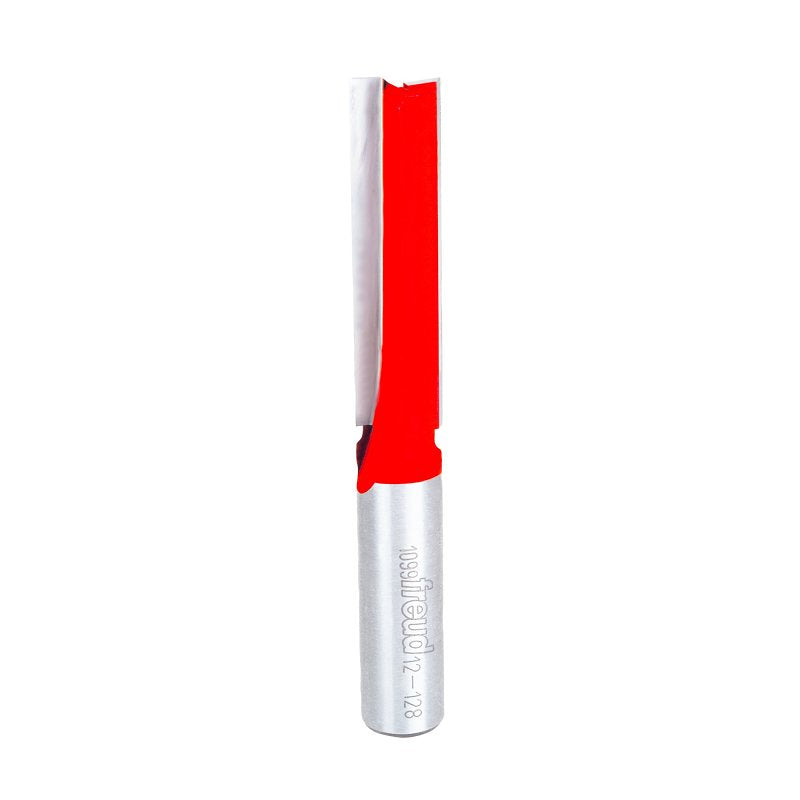 DIABLO Freud 12-128 Router Bit, 1/2 in Dia Cutter, 1/2 in L Cutting, 4-1/8 in OAL, 1/2 in Dia Shank, 2-Cutter, TiCo