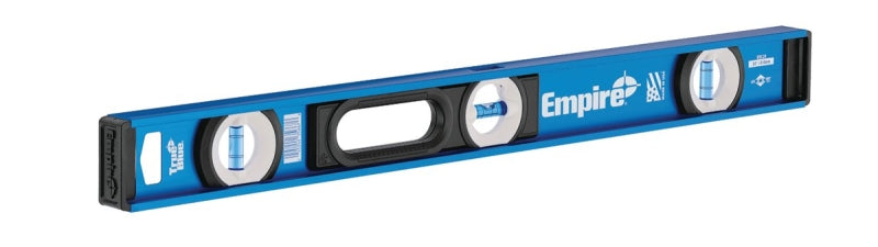 EMPIRE Empire 500 Series 500.24 I-Beam Level, 24 in L, 3-Vial, Non-Magnetic, Aluminum TOOLS EMPIRE