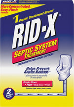 E.H. (US) LLC ACCT 7003 Rid-X 1920083623 Septic Tank Cleaner, Powder, Tan, Fermentation, 19.6 oz Box