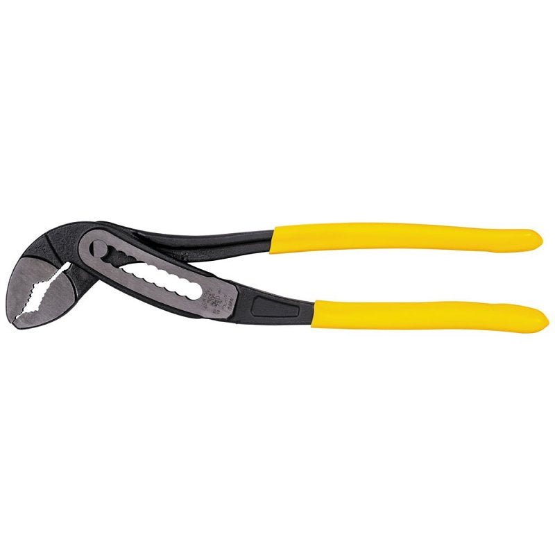 KLEIN Klein Tools Classic Klaw Series D504-10 Pump Plier, 9-7/8 in OAL, 2-1/8 in Jaw, Yellow Handle, 1 in L Jaw