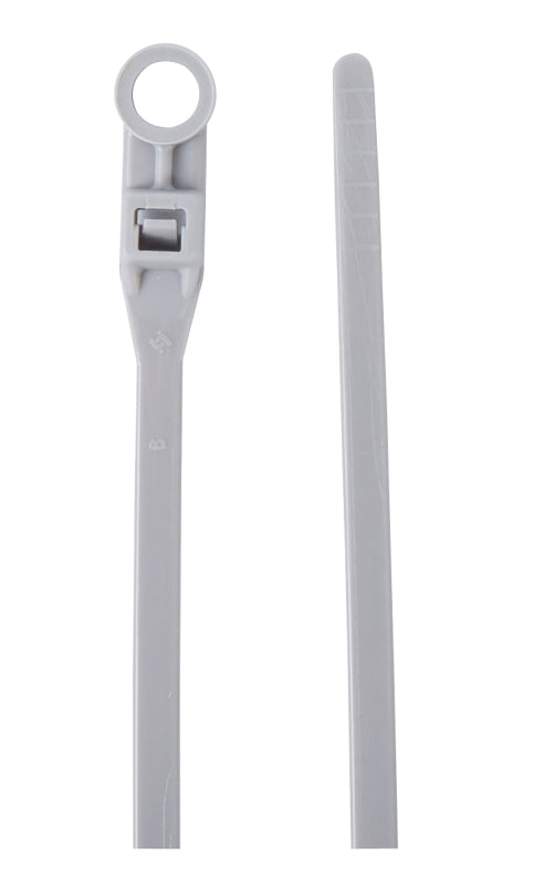 GB Gardner Bender 45-308MTG Cable Tie, 6/6 Nylon, Gray