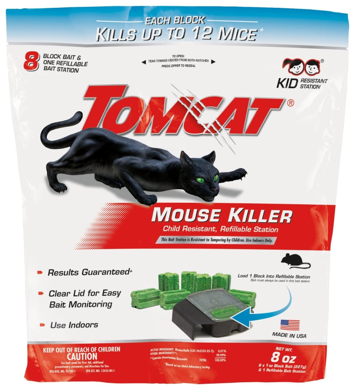 TOMCAT Tomcat 0371310 Mouse Killer Station LAWN & GARDEN TOMCAT