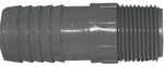 BOSHART INDUSTRIES Boshart UPPRA-0705 Pipe Adapter, 3/4 x 1/2 in, MPT x Insert, Polyethylene PLUMBING, HEATING & VENTILATION BOSHART INDUSTRIES