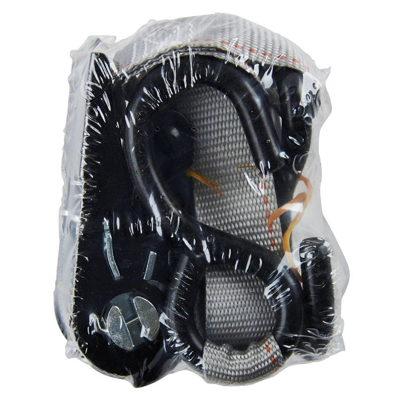 KEEPER Keeper 89514 Tie-Down, Ratchet Adjustment, 1 in W, 14 ft L, Gray, 500 lb Working Load, S-Hook End, 1/PK AUTOMOTIVE KEEPER