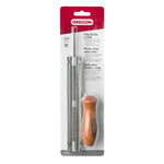 OREGON Oregon 25896 Chainsaw File Guide, 3/16 in Dia Dimensions, Round, Steel