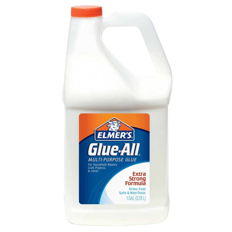 ELMER'S Elmers Glue-All E1326 All Purpose Glue, White, 1 gal