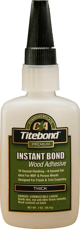 TITEBOND Titebond 6221 Glue, Clear, 2 oz, Bottle, Acute, Irritant Odor/Scent PAINT TITEBOND