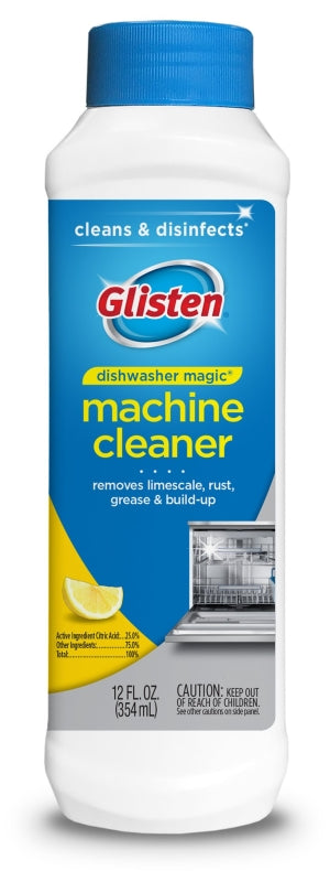SUMMIT BRANDS Glisten Dishwasher Magic DM06N Dishwasher Cleaner, 12 oz, Bottle, Liquid, Citrus CLEANING & JANITORIAL SUPPLIES SUMMIT BRANDS