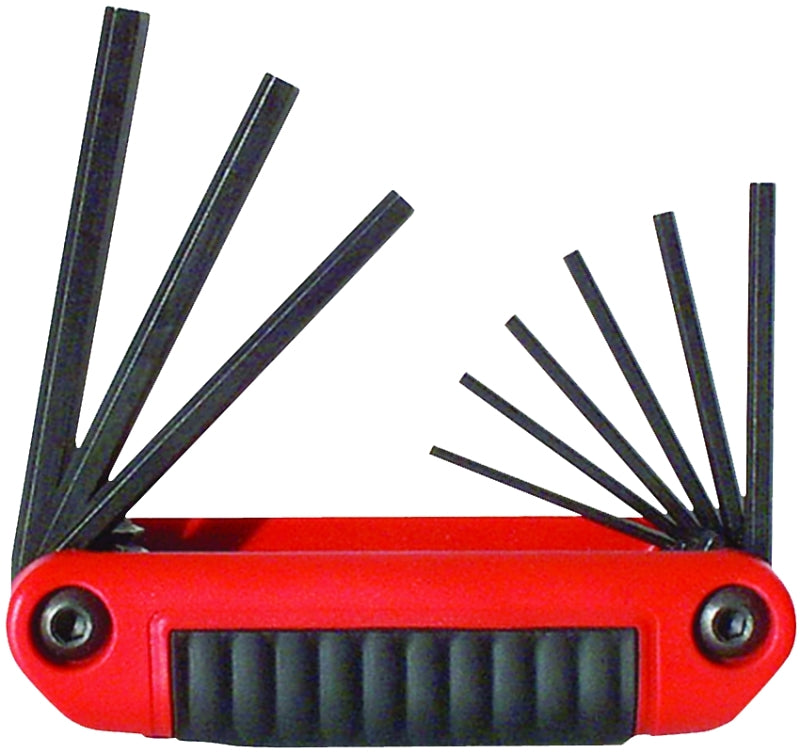 EKLIND Eklind 25911 Hex Key Set, Includes: 5/64 to 1/4 in Keys, 9-Piece, Steel ELECTRICAL EKLIND