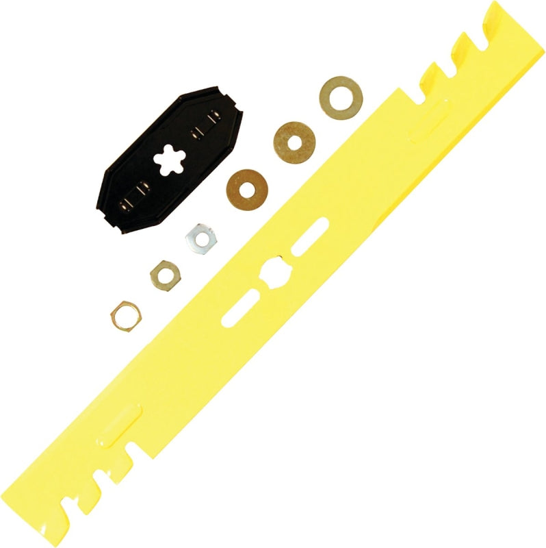 ARNOLD XTREME Arnold Xtreme 490-100-0096 Mulching Blade, 21 in L, 2-1/2 in W, Steel