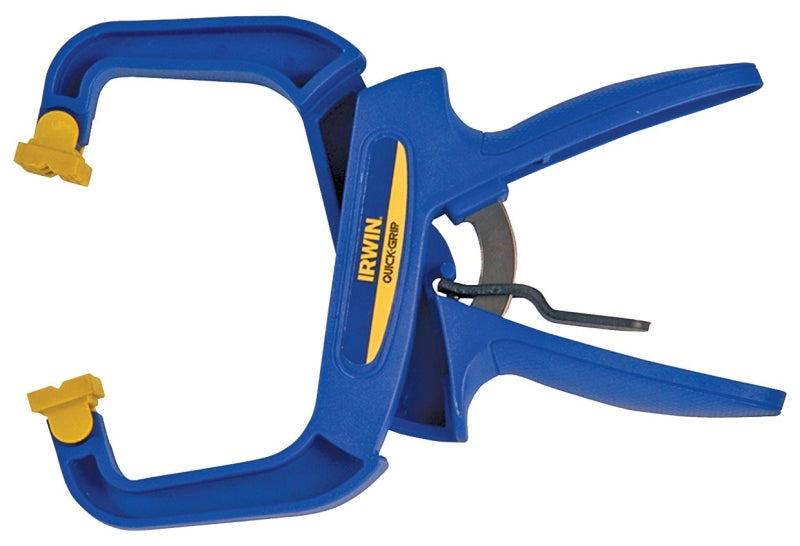 IRWIN Irwin 59400CD Handi-Clamp, 75 lb Clamping, 4 in Max Opening Size, 3 in D Throat, Resin Body