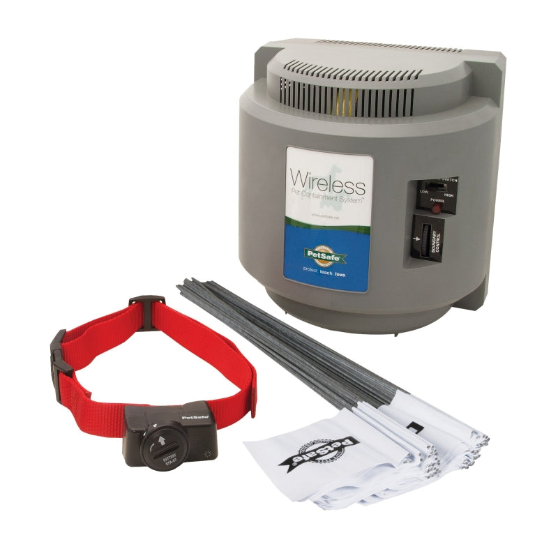 RADIO SYSTEMS PetSafe Stay & Play PIF00-15001 Wireless Fence, Battery, 5 to 105 ft Control