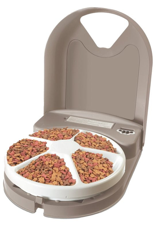 PETSAFE PetSafe PFD11-13707 Pet Feeder, 1 Cup Volume, Plastic, White HARDWARE & FARM SUPPLIES PETSAFE