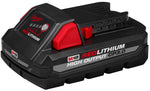 MILWAUKEE Milwaukee M18 REDLITHIUM HIGH OUTPUT 48-11-1835 Rechargeable Battery, 18 V Battery, 3 Ah