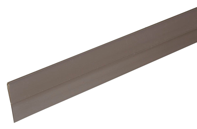 FROST KING Frost King DS101BH Door Sweep, 36 in L, 1-1/2 in W, PVC Flange