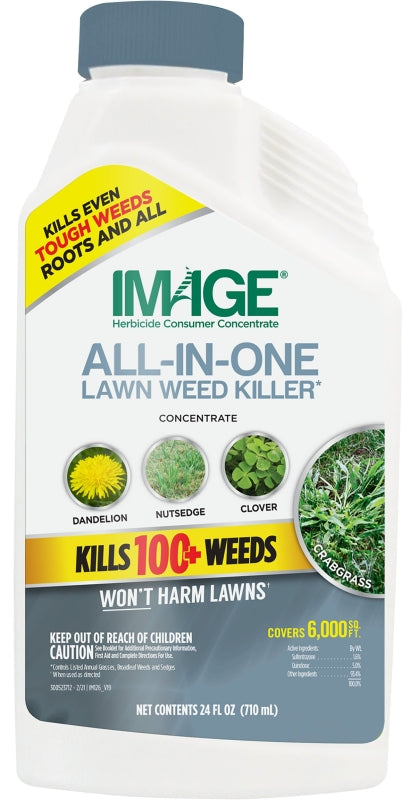 IMAGE IMAGE 100523495 Weed Killer, Liquid, Amber, Spray Application, 24 oz