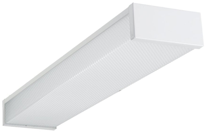 METALUX Metalux WP Series 2WP1540R Utility Wrap Light, 0.13 A, 120 V, 15 W, 2-Lamp, LED Lamp, 1811 Lumens, Steel Fixture ELECTRICAL METALUX