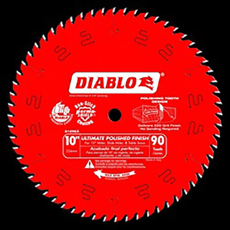 DIABLO CIRC SAW BLADE 10-90T UF FINSH