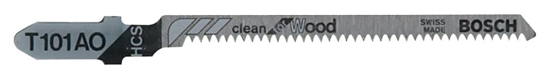 BOSCH Bosch T101AO Jig Saw Blade, 3-1/4 in L TOOLS BOSCH
