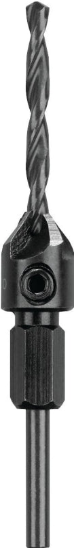 DEWALT DEWALT DW2712 Drill Bit, 3/16 in Dia, 3-3/4 in OAL, Countersink, Spiral Flute, 4-Flute, 1/8 in Dia Shank TOOLS DEWALT