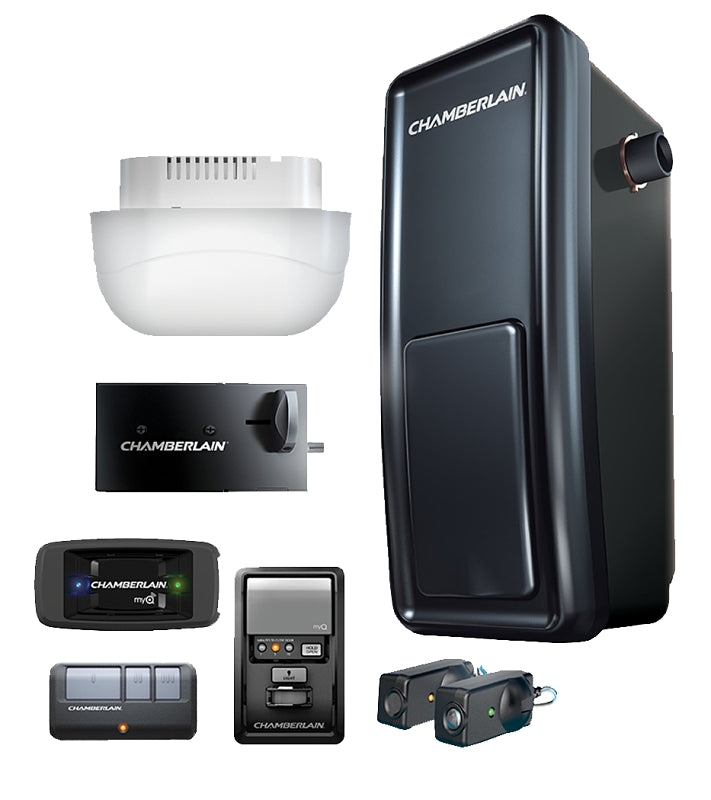 CHAMBERLAIN Chamberlain RJ020 Garage Door Opener, 120 VAC, Direct Drive