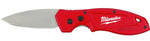 MILWAUKEE Milwaukee FASTBACK Series 48-22-1520 Pocket Knife, 5 in L Blade, Stainless Steel Blade, 1-Blade, Contour-Grip Handle SPORTS & RECREATION MILWAUKEE