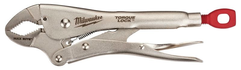 MILWAUKEE Milwaukee Torque Lock 48-22-3610 Locking Plier, 10.2 in OAL, 1-7/8 in Jaw Opening, Ergonomic Handle, 19/32 in W Jaw